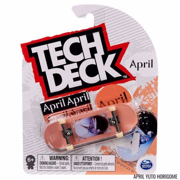 TECH DECK 13600 MINIATURE SKATEBOARD WITH SPARE PARTS KOUREAS TOYS