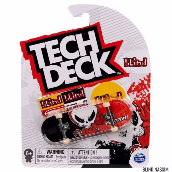 TECH DECK 13600 MINIATURE SKATEBOARD WITH SPARE PARTS KOUREAS TOYS
