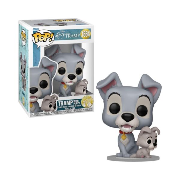 FUNKO POP! DISNEY: LADY AND THE TRAMP TRAM WITH PAPPY 1554 KOUREAS TOYS