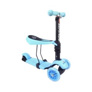 THREE-WHEEL 3 IN 1 KIDS SCOOTER - BLUE