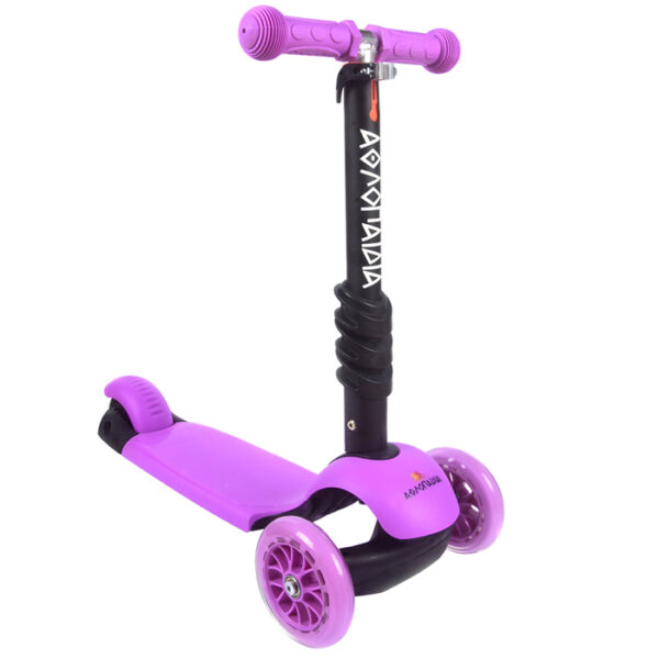 THREE-WHEEL 3 IN 1 KIDS SCOOTER - PURPLE 61211 KOUREAS TOYS