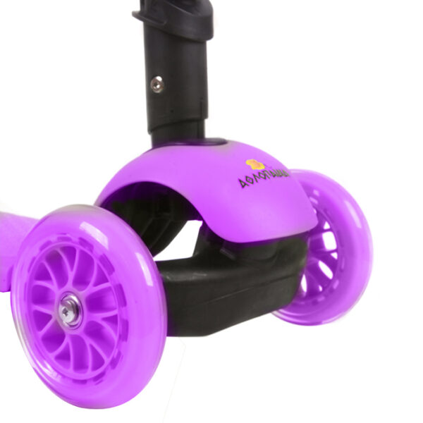 THREE-WHEEL 3 IN 1 KIDS SCOOTER - PURPLE 61211 KOUREAS TOYS