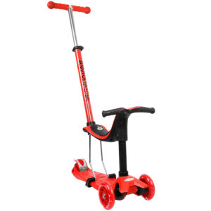 THREE-WHEEL 3 IN 1 SCOOTER - RED 61212 KOUREAS TOYS