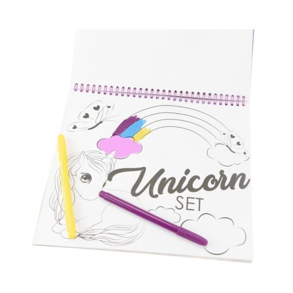 NICE 02590 GIRABRILLA MAGIC UNICORN SKETCHBOOK KOUREAS TOYS