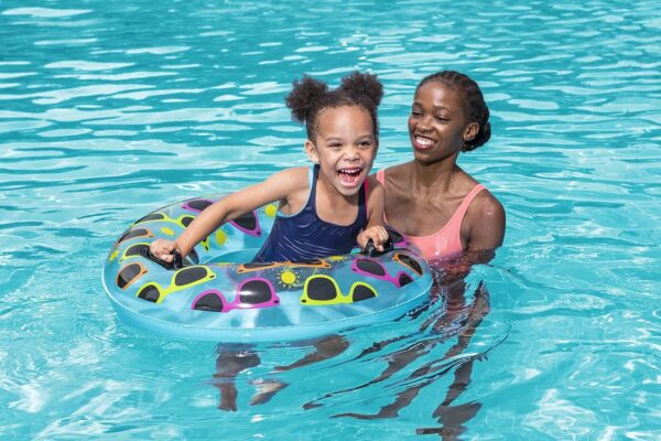 BESTWAY 36057 H2OGO! DESIGNER SWIM RING POOL FLOAT KOUREAS TOYS
