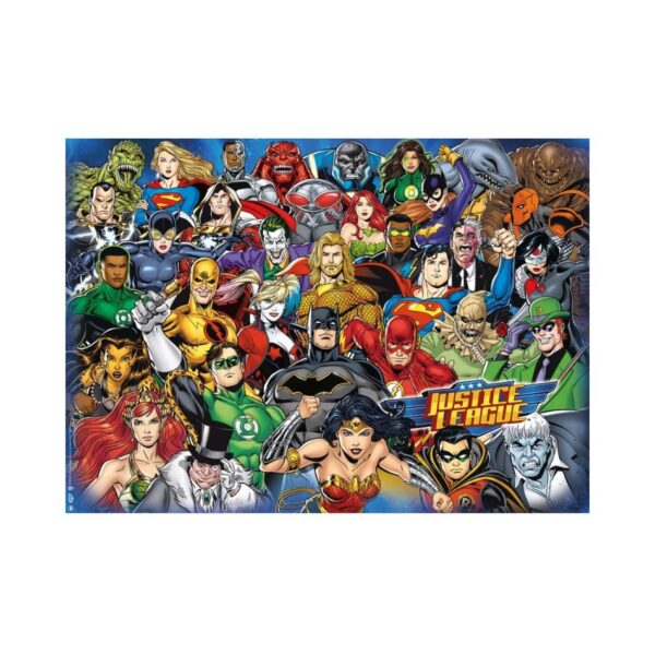 RAVENSBURGER 1000 Pcs PUZZLE DC CHALLENGE KOUREAS TOYS
