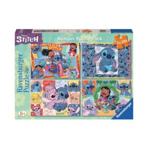 RAVENSBURGER 05731 4 x100 Pcs PUZZLE STITCH KOUREAS TOYS