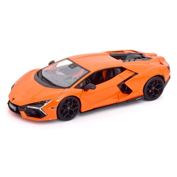 MAISTO 31463 1:18 2023 LAMBORGHINI REVUELTO MATT ORANGE KOUREAS TOYS