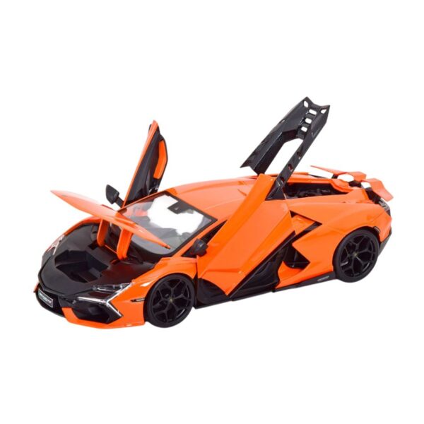 MAISTO 31463 1:18 2023 LAMBORGHINI REVUELTO MATT ORANGE KOUREAS TOYS