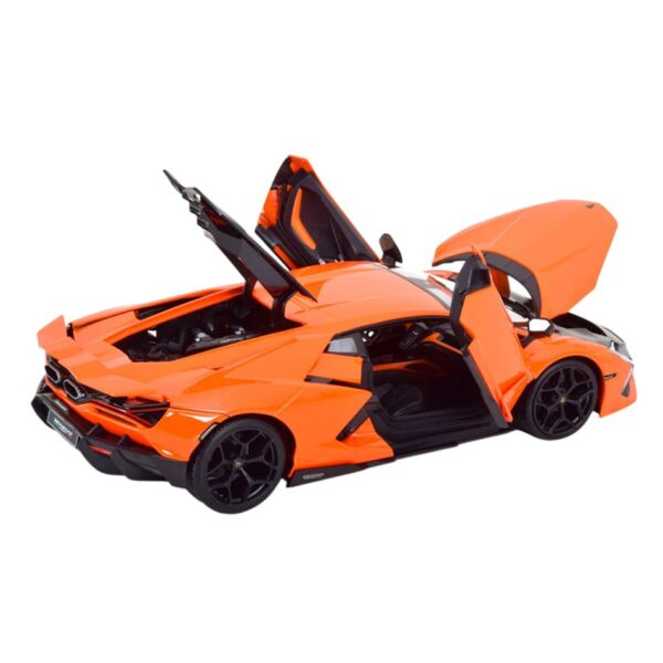 MAISTO 31463 1:18 2023 LAMBORGHINI REVUELTO MATT ORANGE KOUREAS TOYS