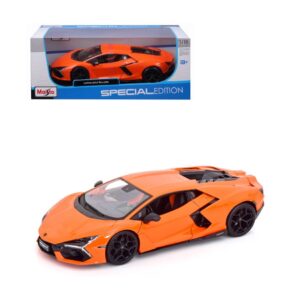 MAISTO 31463 1:18 2023 LAMBORGHINI REVUELTO MATT ORANGE KOUREAS TOYS