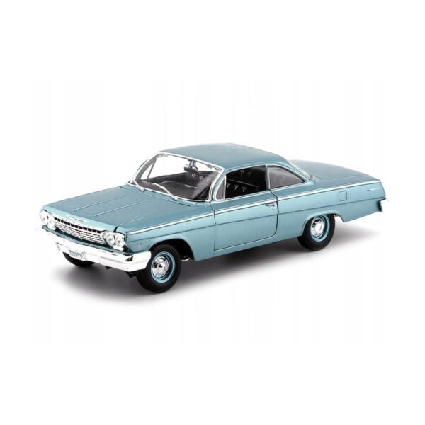 MAISTO 31641 1:18 1962 CHEVROLET® BEL AIR™ (MET LT BLUE) KOUREAS TOYS