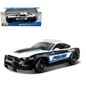 MAISTO 31397 1:18 2015 FORD MUSTANG GT POLICE KOUREAS TOYS