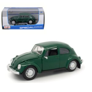 MAISTO 31926 1:24 VOLKSWAGEN BEETLE (GREEN) KOUREAS TOYS