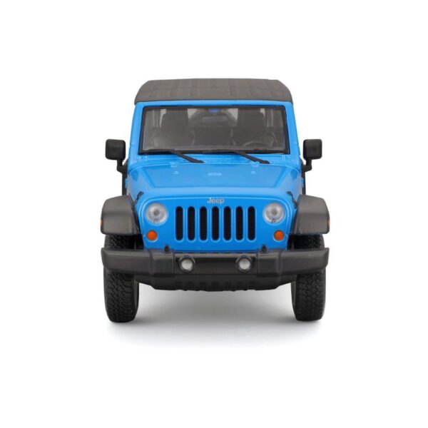 MAISTO 31268 1:24 2015 JEEP WRANGLER UNLIMITED (MET BLUE) KOUREAS TOYS