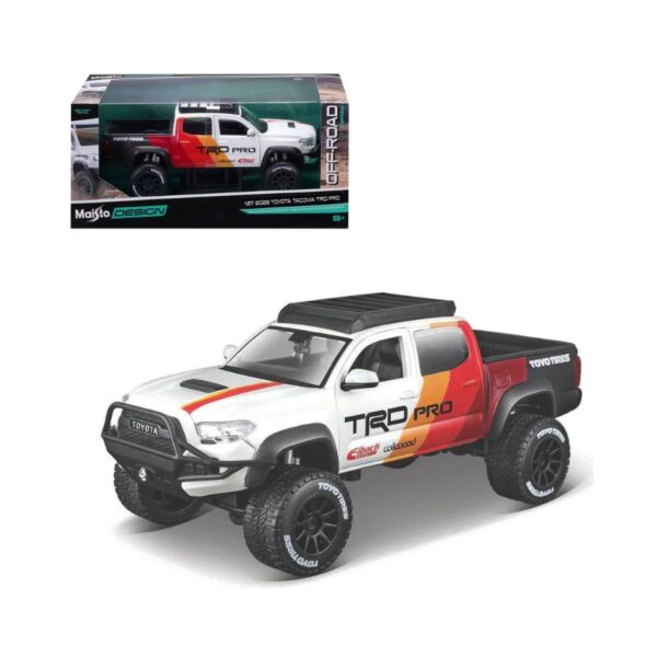 MAISTO 32546 1:24 DESING OFF-ROAD SERIES 2023 TOYOTA TACOMA TRD PRO KOUREAS TOYS
