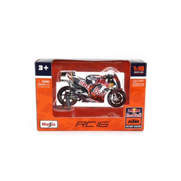 MAISTO 36393 1:18 MOTO GP KTM RC16 RED BULL FACTORY RACING 2023 KOUREAS TOYS