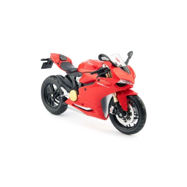MAISTO 32704 1:12 MOTORCYCLES WITH STAND - DUCATI 1199 PANIGALE (RED) KOUREAS TOYS
