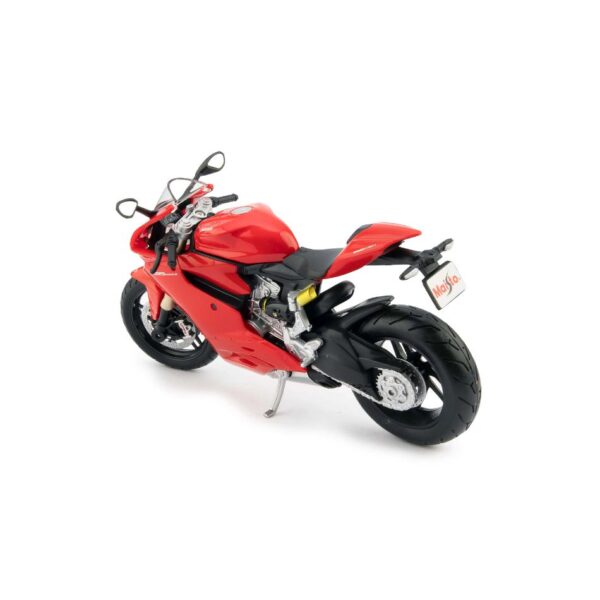 MAISTO 32704 1:12 MOTORCYCLES WITH STAND - DUCATI 1199 PANIGALE (RED) KOUREAS TOYS