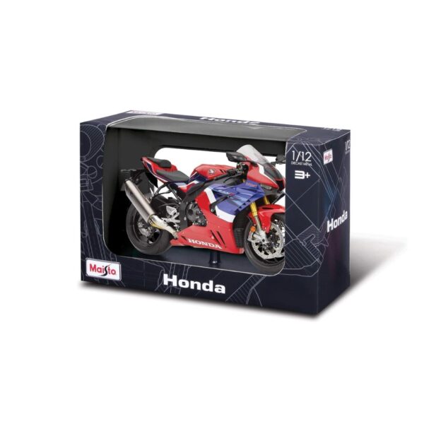 MAISTO 32705 1:12 MOTORCYCLE WITH STAND - HONDA CBR 1000RR-R FIREBLADE SP KOUREAS TOYS