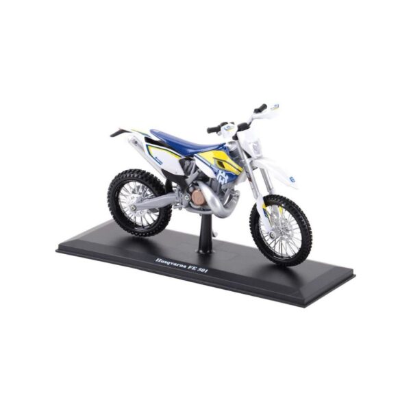 MAISTO 32706 1:12 MOTORCYCLE WITH STAND - HUSQVARNA FE501 KOUREAS TOYS
