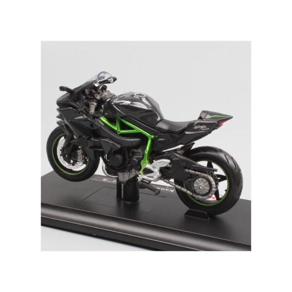MAISTO 32708 1:12 MOTORCYCLE WITH STAND - KAWASAKI NINJA H2R KOUREAS TOYS