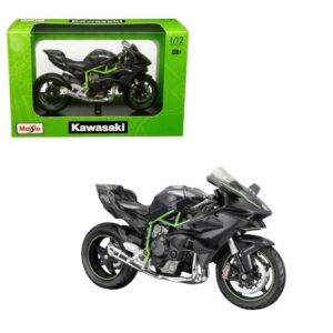 MAISTO 32708 1:12 MOTORCYCLE WITH STAND - KAWASAKI NINJA H2R KOUREAS TOYS