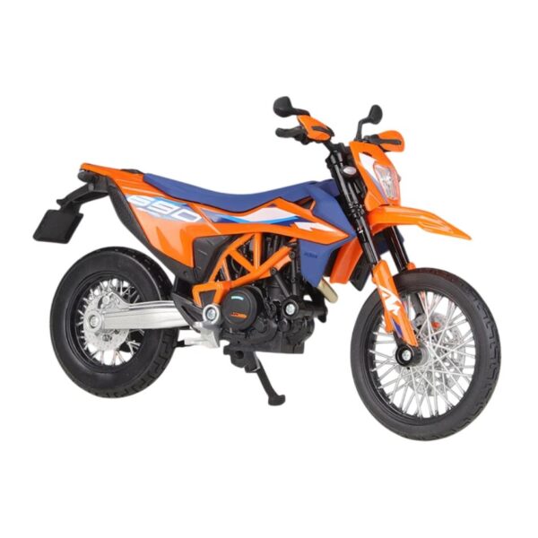MAISTO 32727 1:12 MOTORCYCLE WITH STAND - 2023 KTM 690 SMC R KOUREAS TOYS
