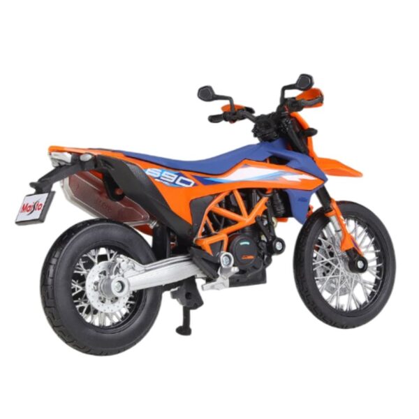 MAISTO 32727 1:12 MOTORCYCLE WITH STAND - 2023 KTM 690 SMC R KOUREAS TOYS