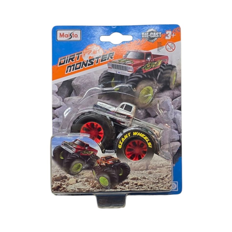 MAISTO 15481 DIRT MONSTER TRUCK DIE-CAST KOUREAS TOYS