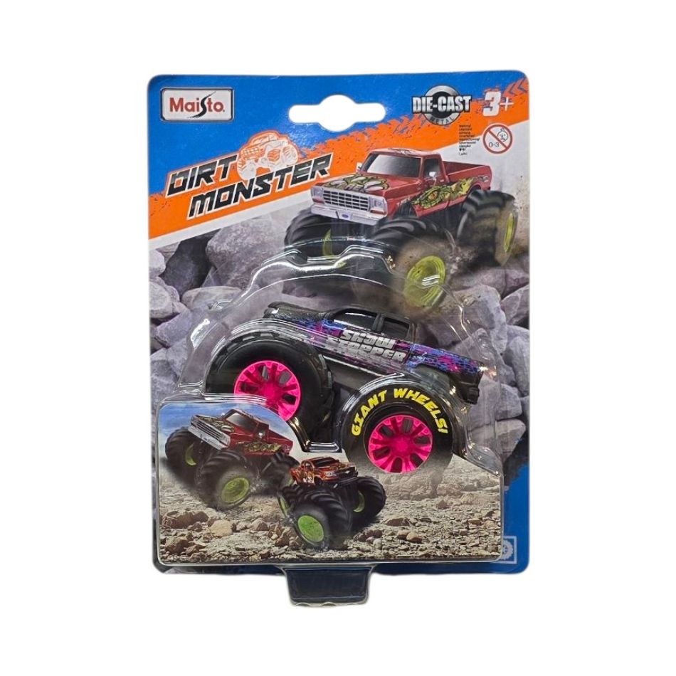 MAISTO 15481 DIRT MONSTER TRUCK DIE-CAST KOUREAS TOYS