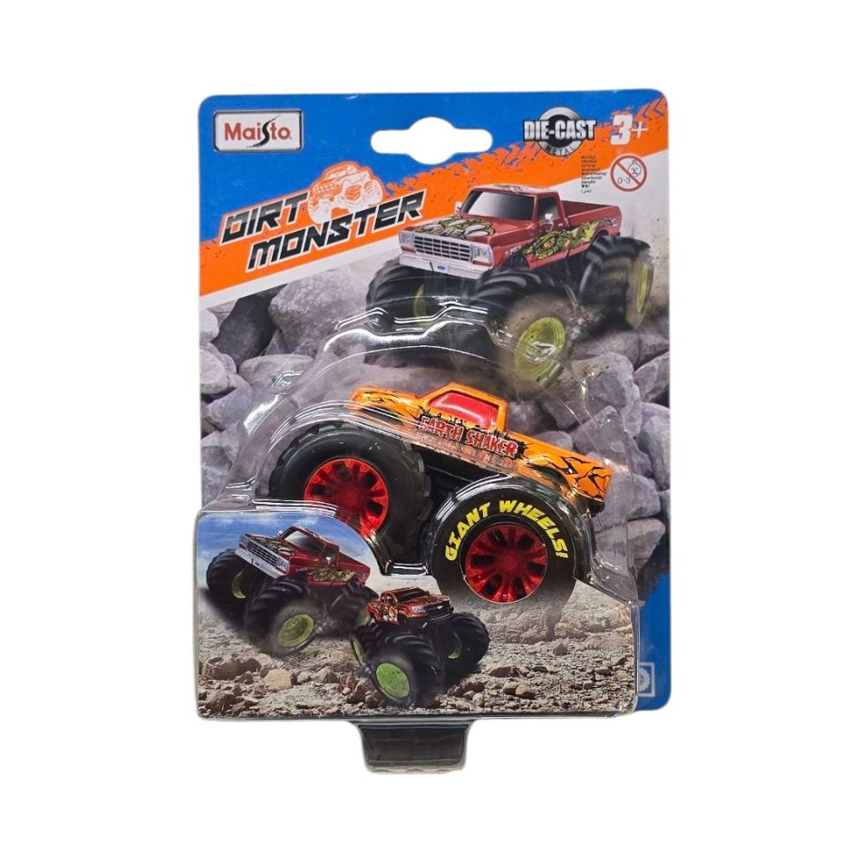 MAISTO 15481 DIRT MONSTER TRUCK DIE-CAST KOUREAS TOYS