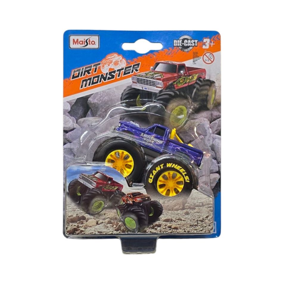 MAISTO 15481 DIRT MONSTER TRUCK DIE-CAST KOUREAS TOYS