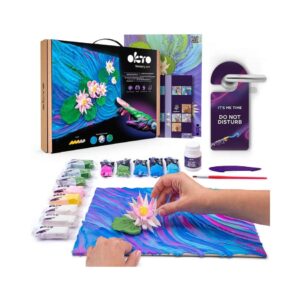 SENSORY ART 3D PAINTING CREATIVE SET WATER LILIES 10003 KOUREAS TOYS
