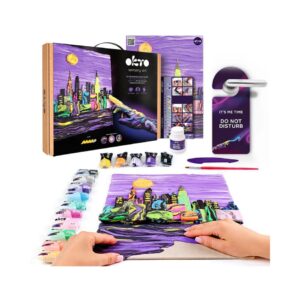 SENSORY ART 3D PAINTING CREATIVE SET SKYLINE - NEW YORK 10040 KOUREAS TOYS