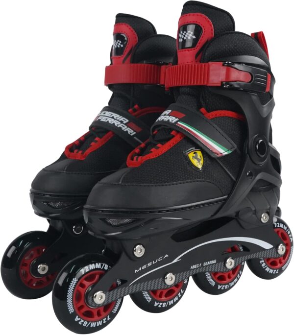 FERRARI ADJUSTABLE INLINE SKATE 35-38 KOUREAS TOYS