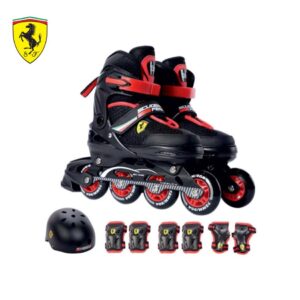 FERRARI ADJUSTABLE INLINE SKATE 35-38 KOUREAS TOYS