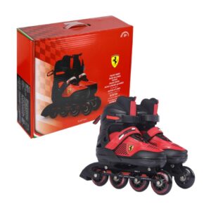 FERRARI ADJUSTABLE INLINE SKATE 31-34 KOUREAS TOYS