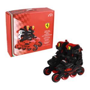 FERRARI ADJUSTABLE INLINE SKATE 28-33 KOUREAS TOYS