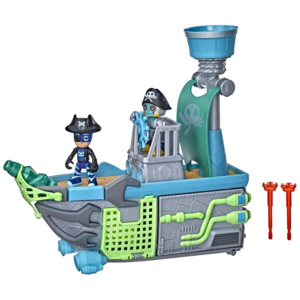 F3665 PJ MASKS SKY PIRATE BATTLESHIP KOUREAS TOYS