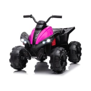 12V 4Ah 4 WHEEL CHILDREN’S ELECTRIC MOTORBIKE ATV PINK HM1588 KOUREAS TOYS