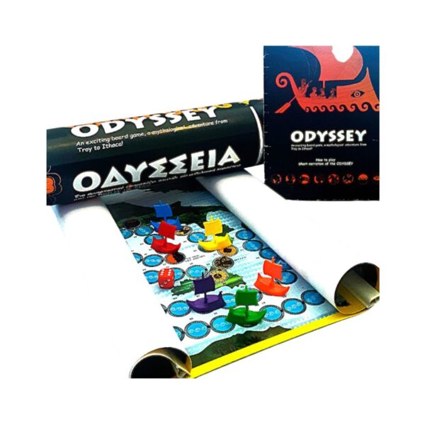 EPA 03-234 BOARD GAME ODYSSEIA ODYSSEY IN TUBE KOUREAS TOYS