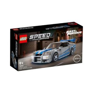 LEGO® 76917 SPEED CHAMPIONS 2 FAST 2 FURIOUS NISSAN SKYLINE GT-R (R34) KOUREAS TOYS