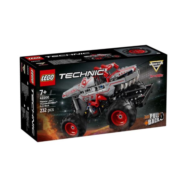 LEGO 42200 TECHNIC MONSTER JAM™ THUNDERROARUS™ PULL-BACK KOUREAS TOYS