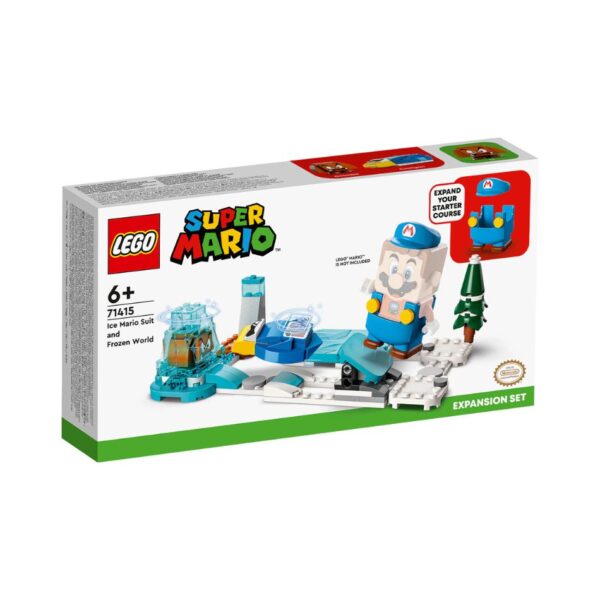 LEGO® 71415 SUPER MARIO™ ICE MARIO SUIT AND FROZEN WORLD EXPANSION SET KOUREAS TOYS