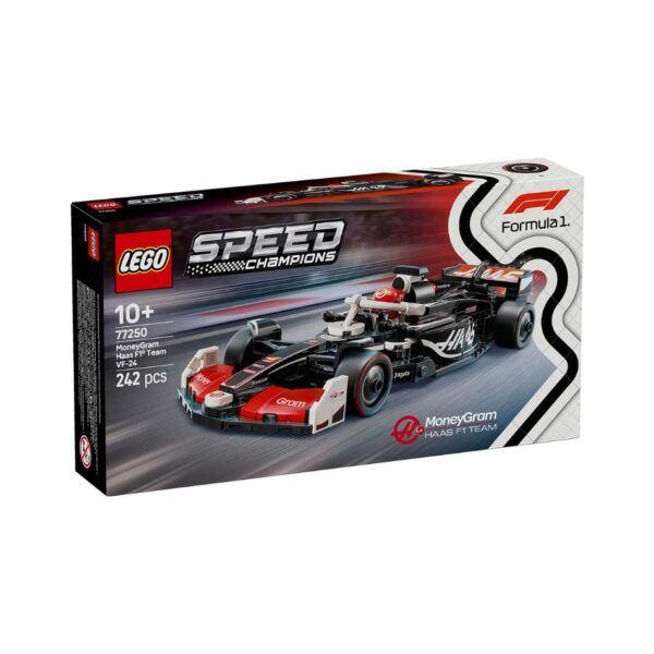 LEGO® 77250 SPEED CHAMPIONS MONEYGRAM HAAS F1® TEAM VF-24 RACE CAR KOUREAS TOYS
