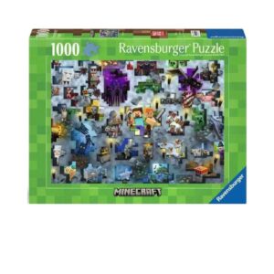 RAVENSBURGER 12000422 1000 Pcs PUZZLE MINECRAFT - CHALLENGE KOUREAS TOYS