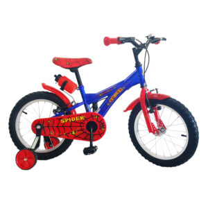 16" SPIDER CHILDREN'S BIKE WITH TRAINING WHEELS 53167 KOUREAS TOYS