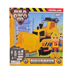 KIDDIELAND 065060 BUILD 'N' GO CONSTRACTION BULLDOZER KOUREAS TOYS