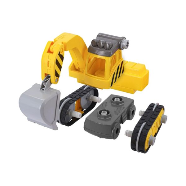 KIDDIELAND 065078 BUILD 'N' GO CONSTRUCTION EXCAVATOR KOUREAS TOYS